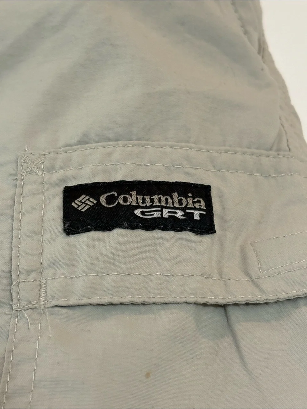 Columbia Silver Ridge Men’s Zip-Off Cargo Pants - Light Stone | Size Medium
